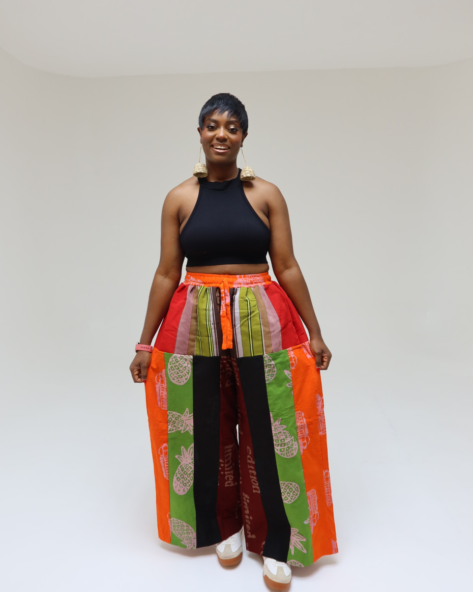 Asoke/cotton Pants (length 44)