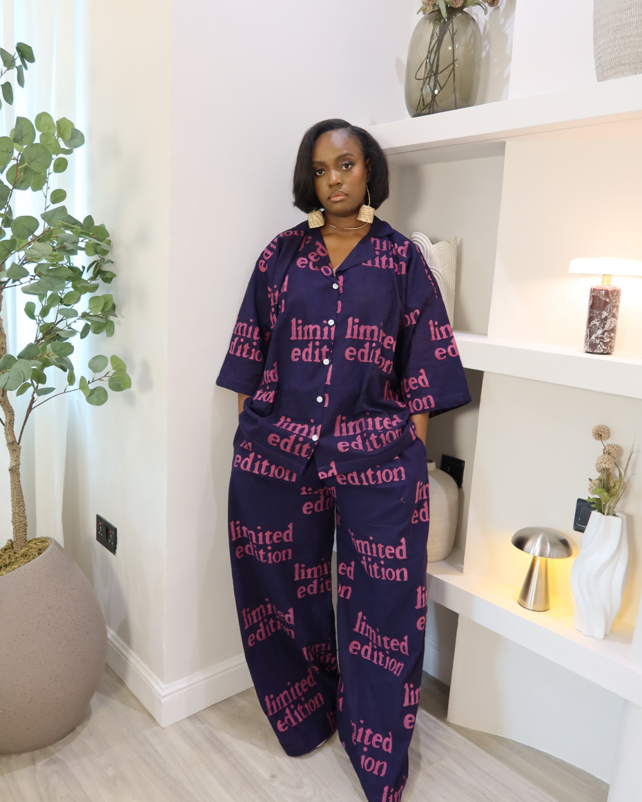Limited Edition Pant Set (pink/purple)