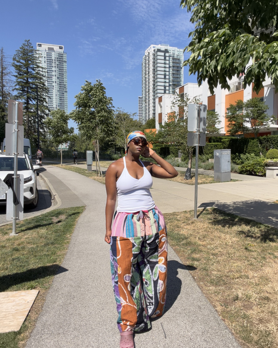 Asoke/cotton Baggy Pant