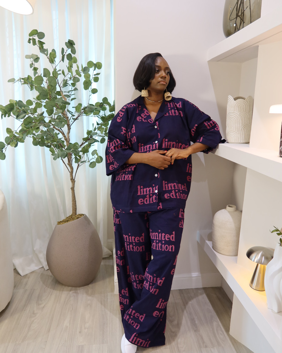 Limited Edition Pant Set (pink/purple)