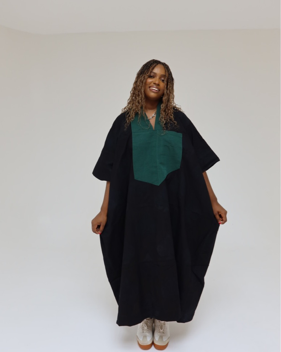 Black Ace Of Spade 3/4 Maxi