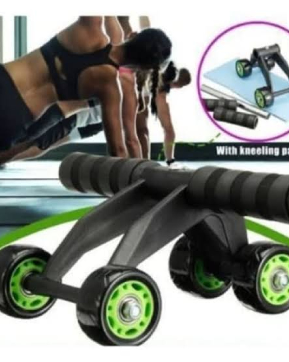 Exercise Wheel 4 ABDOMINAL EXERCISE WHEEL - 4 WHEELS FOR FLAT TUMMY AND ABS | Tekbott ...