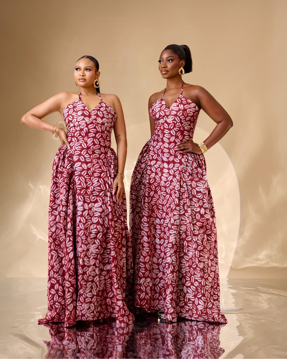 Adeola Dress Red