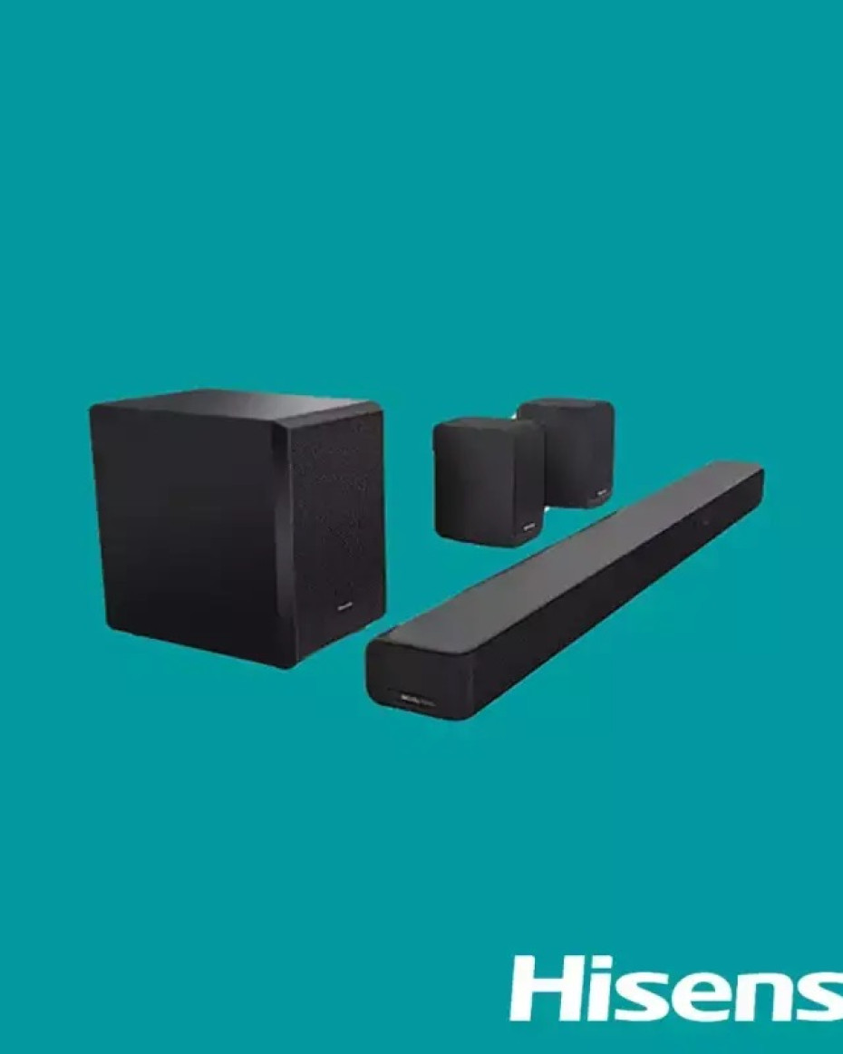 Hisense Soundbar with Subwoofer 340W 5.1CH (AX5100G)