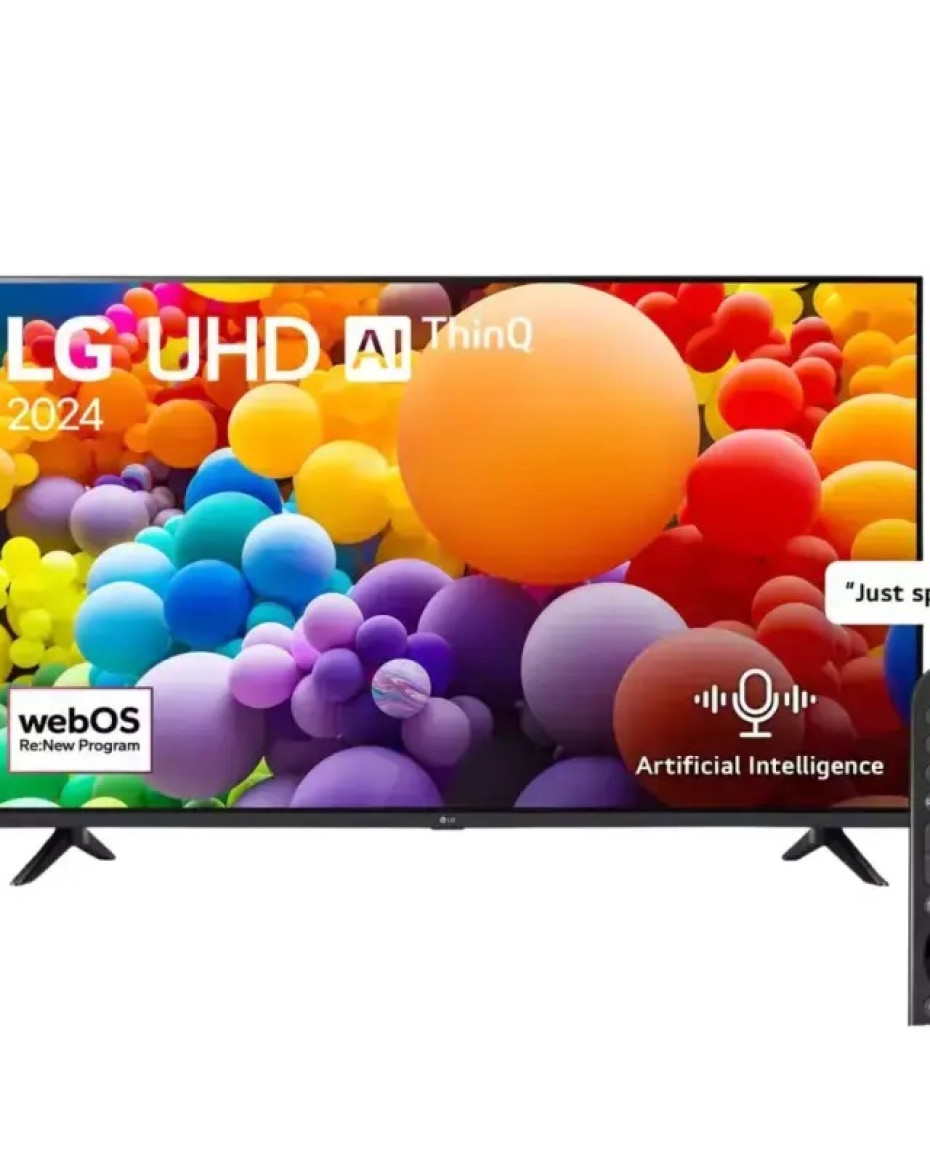 LG TV UHD 50 Inch UT73 4K Smart TV AI Magic remote HDR10 webOS24