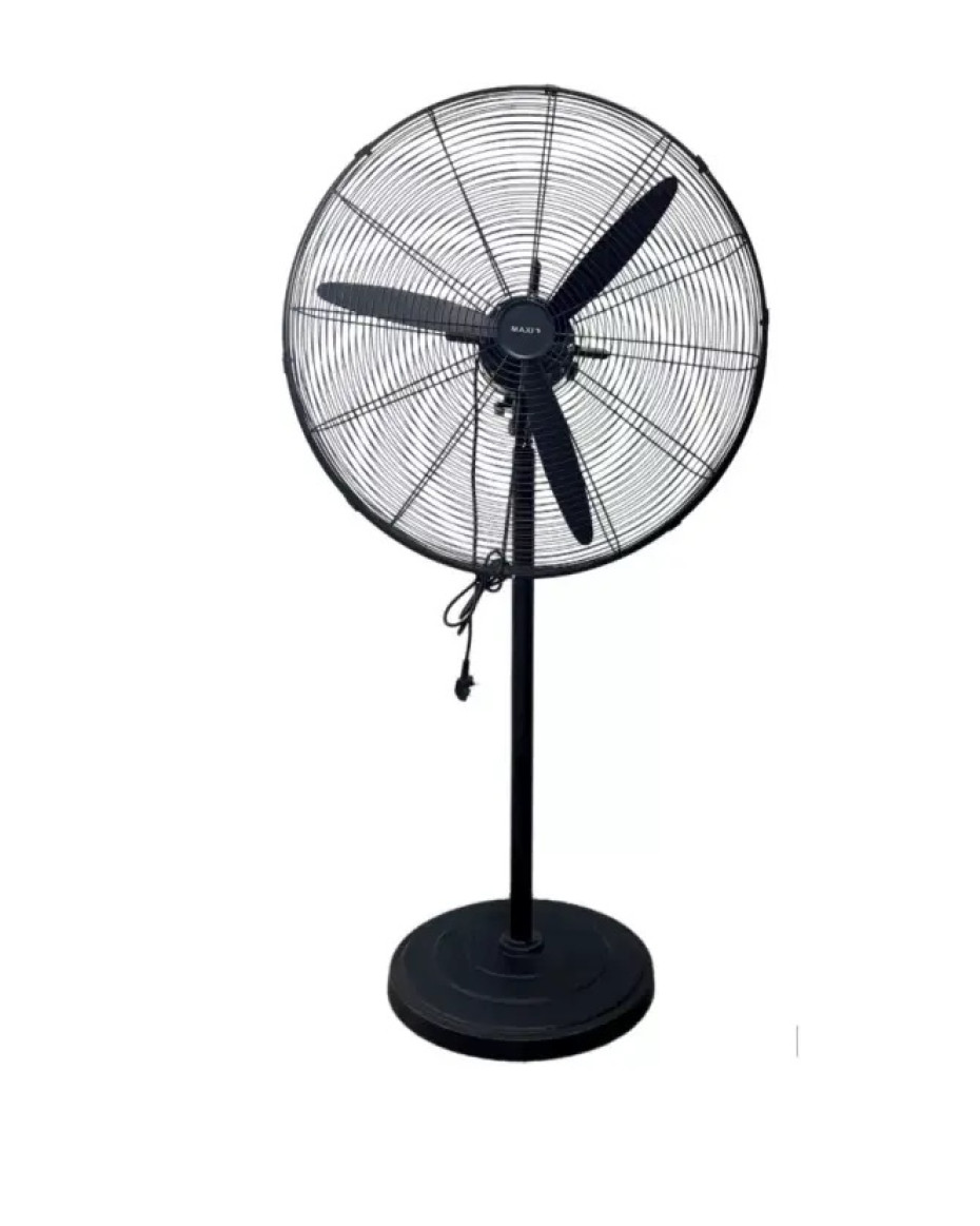 Maxi Standing Industrial Fan 26 inch Black (KFS-650)