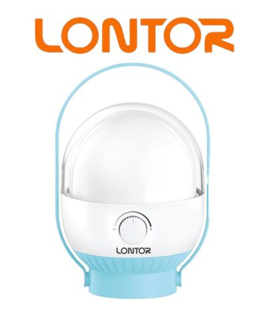 Lontor Rechargeable Torch Lamp (Ctl-El119u)-Blue