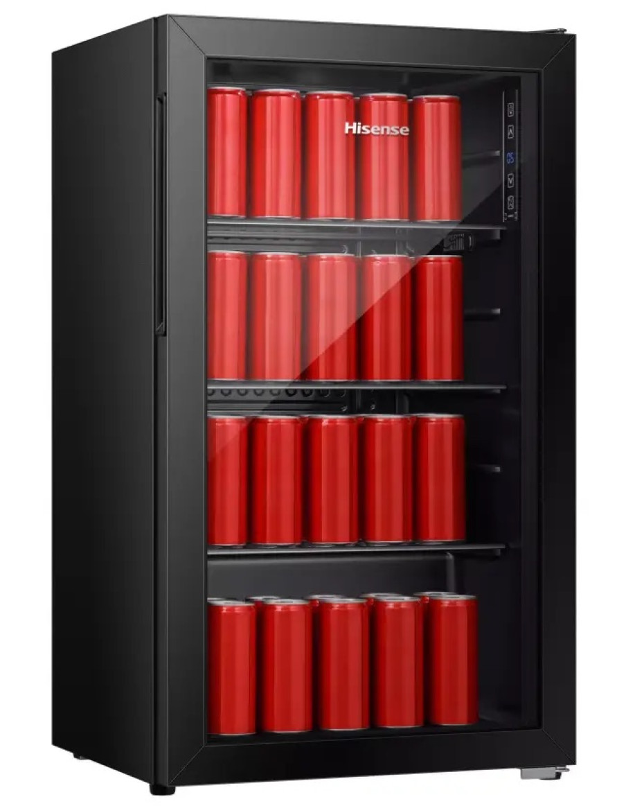 Hisense Glass Door Beverage Cooler 91L (94JC)