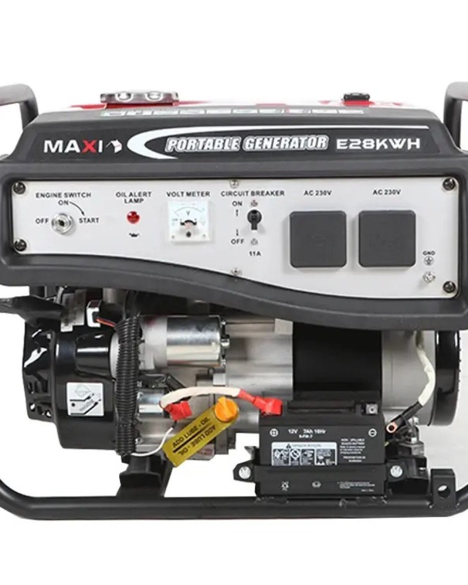 Maxi Generator 3.5kVa | 2.8kW | with Key & Wheels (E28KWH)