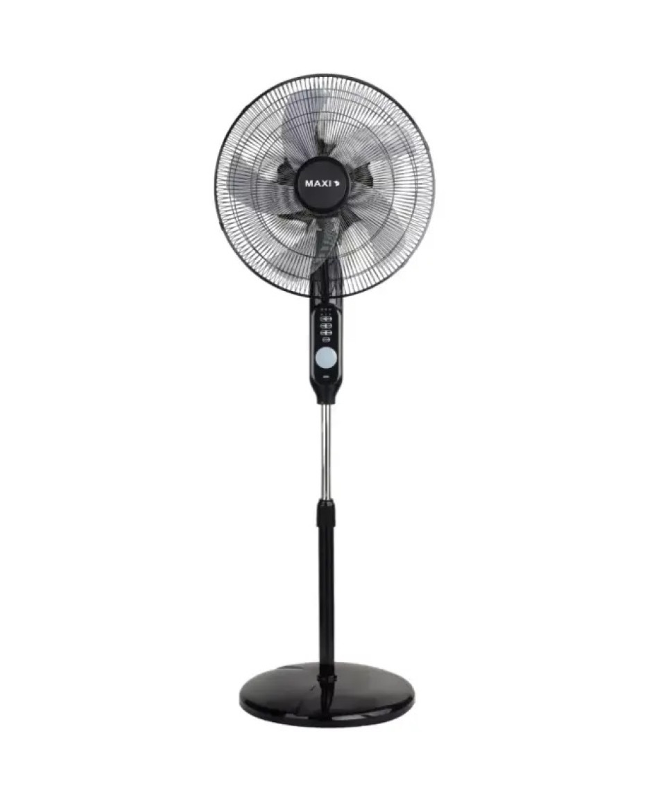 Maxi Standing Rechargeable Fan 18 inch Black (45AC-KYS)