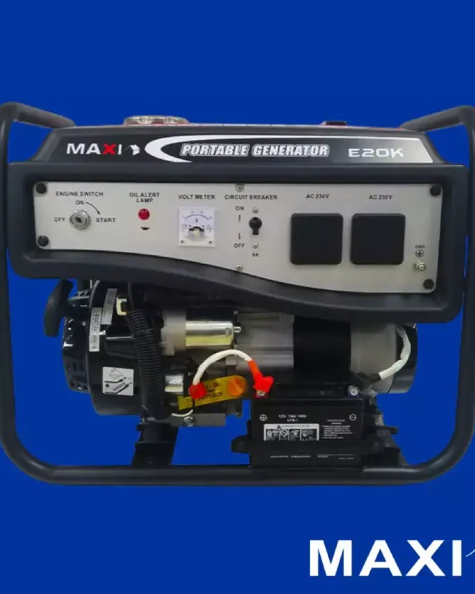 Maxi Generator 2.5kVa | 2.0kW | Manual (E20K)
