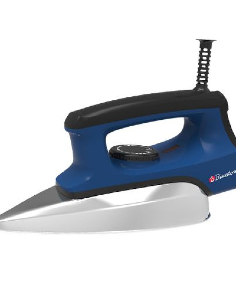 Binatone Dry Iron - (1100-1300 Watts) (DI-1266)+ 2 Years Warranty