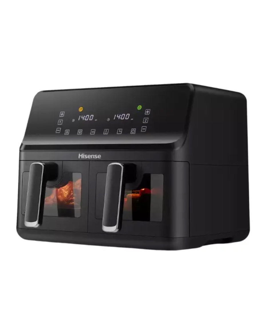 Hisense Air Fryer 8L 2700W Dual Basket (H08BK2S1)