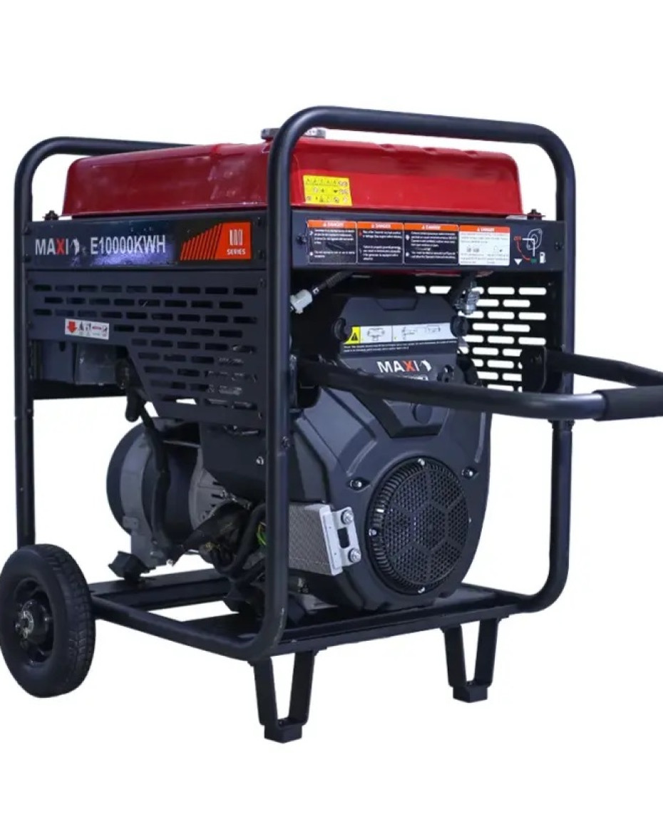 Maxi Generator 12.5kVa | 10kW | with Key & Wheels (E10000KWH)