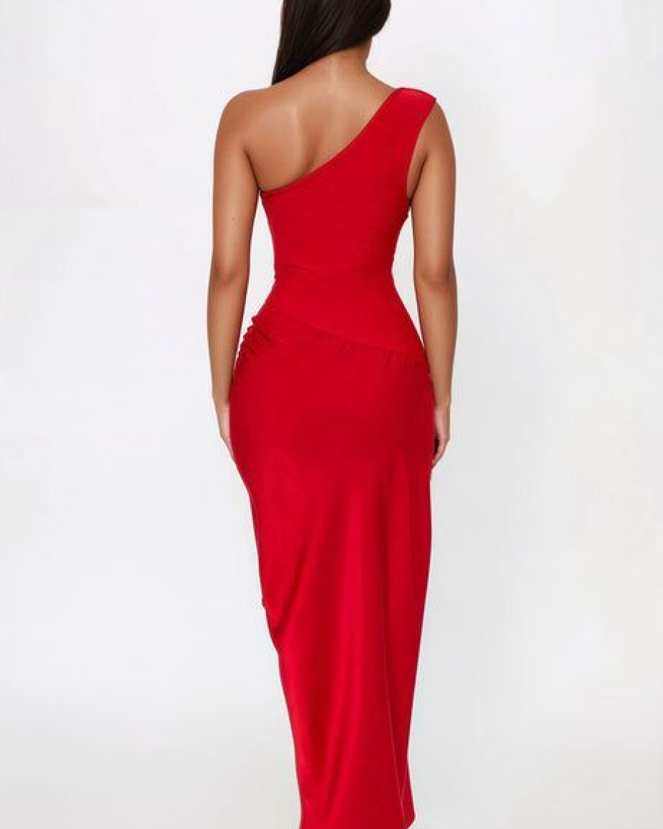 Gia Leopard Lace Mesh Maxi Dress - Leopard | Maison Bella Couture.