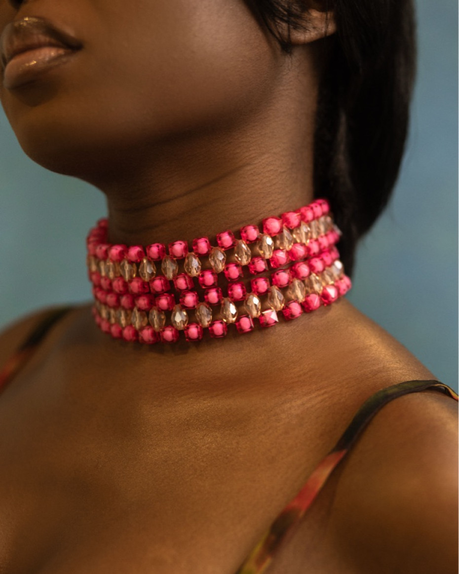 FUN Necklace Pink, image 1