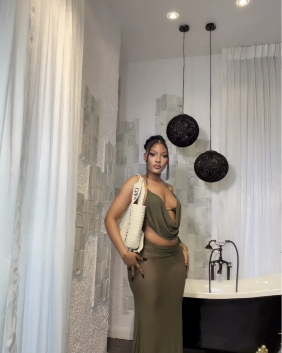 Endless Beaches 3 Piece Swimsuit Set - Army Green