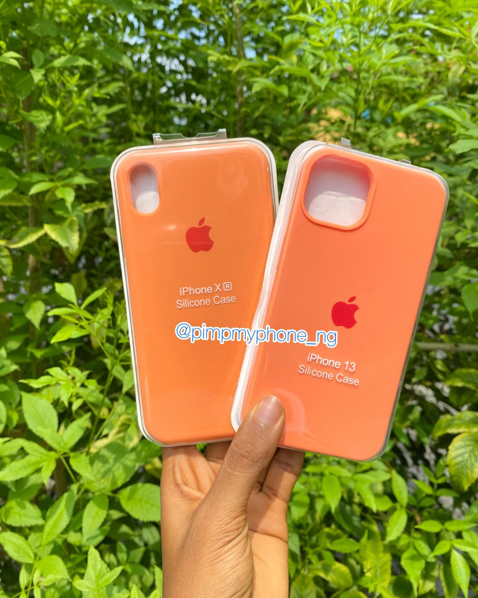 Iphone Case Apple Silicone Case Orange Apple Silicone Case Orange