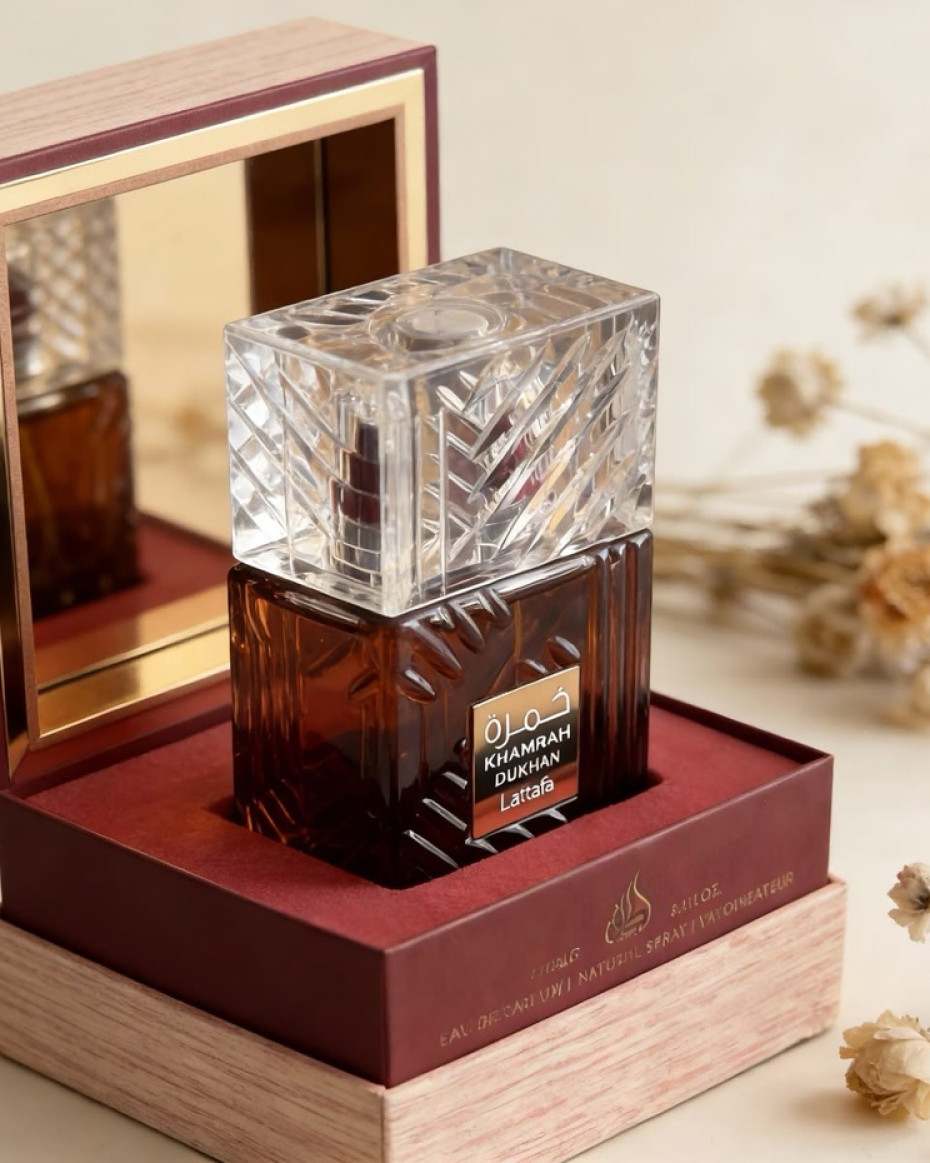 Lattafa Khamrah Dukhan Edp 100ml perfume, 100ml