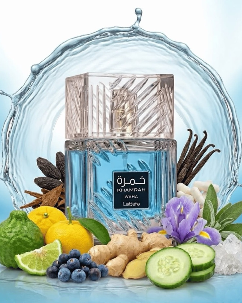 Lattafa Khamrah Waha 100ml perfume, 100ml