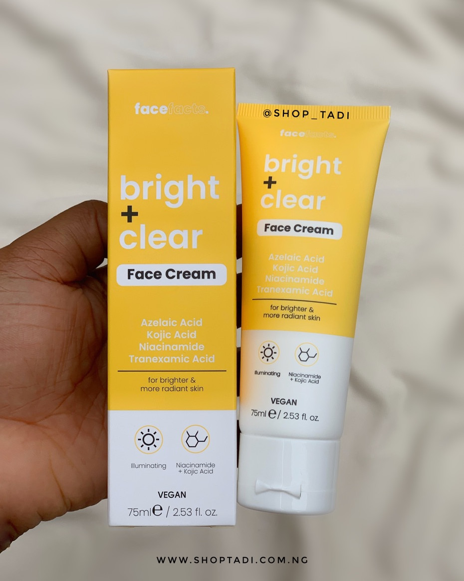FaceFacts Bright And Clear Cream 75ml | ShopTadi. ShopTadi