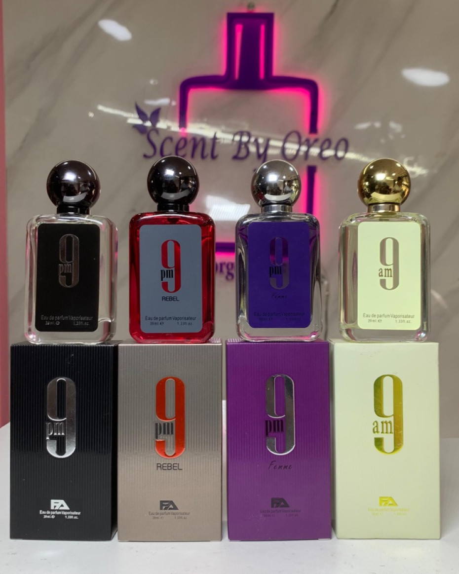 GET 4pcs Of 39ml 9PM MINI PLUS FREE DELIVERY | Scent by Oreo ...