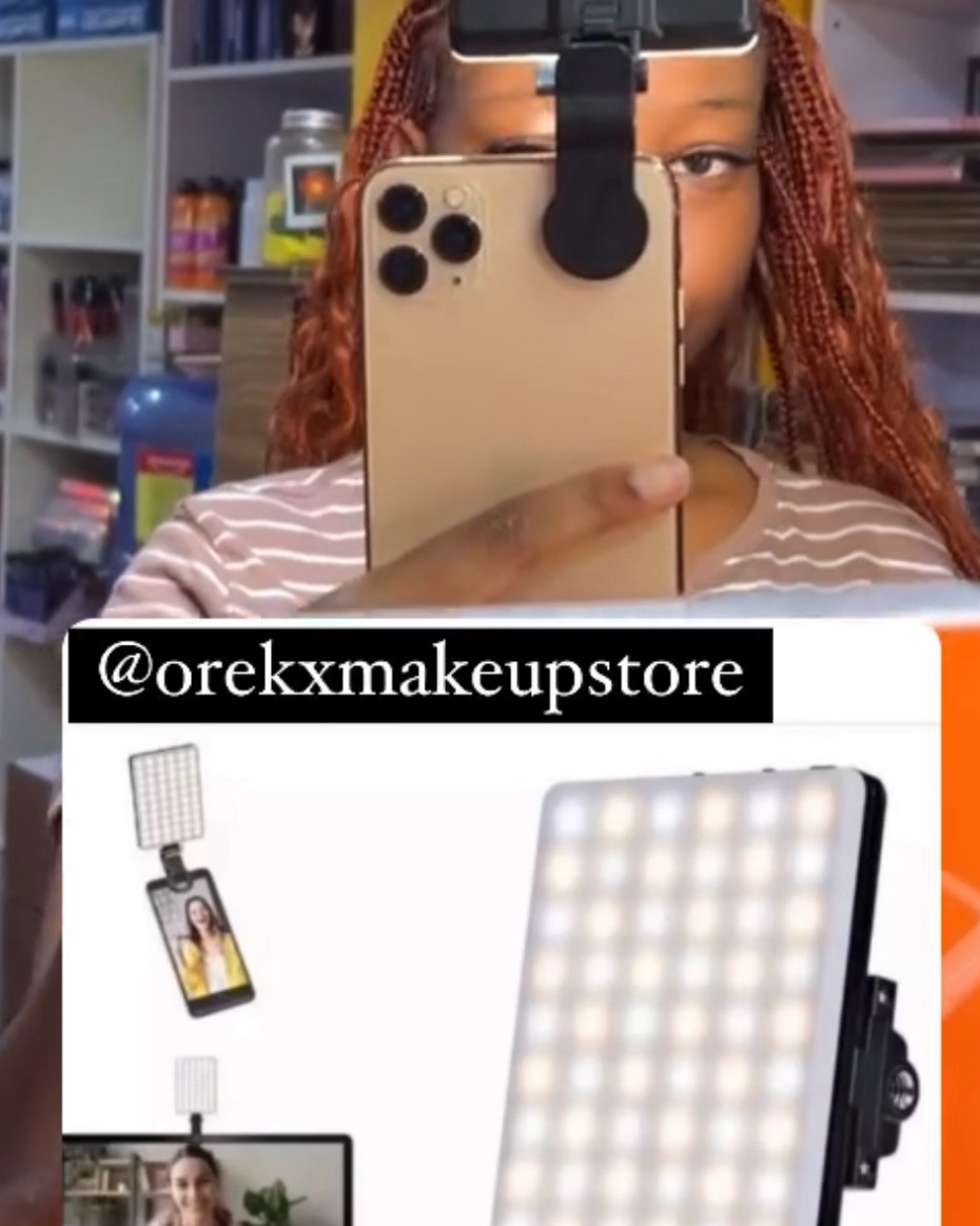 MOBILE PHONE SELFIE LEDLIGHT VL-60BI