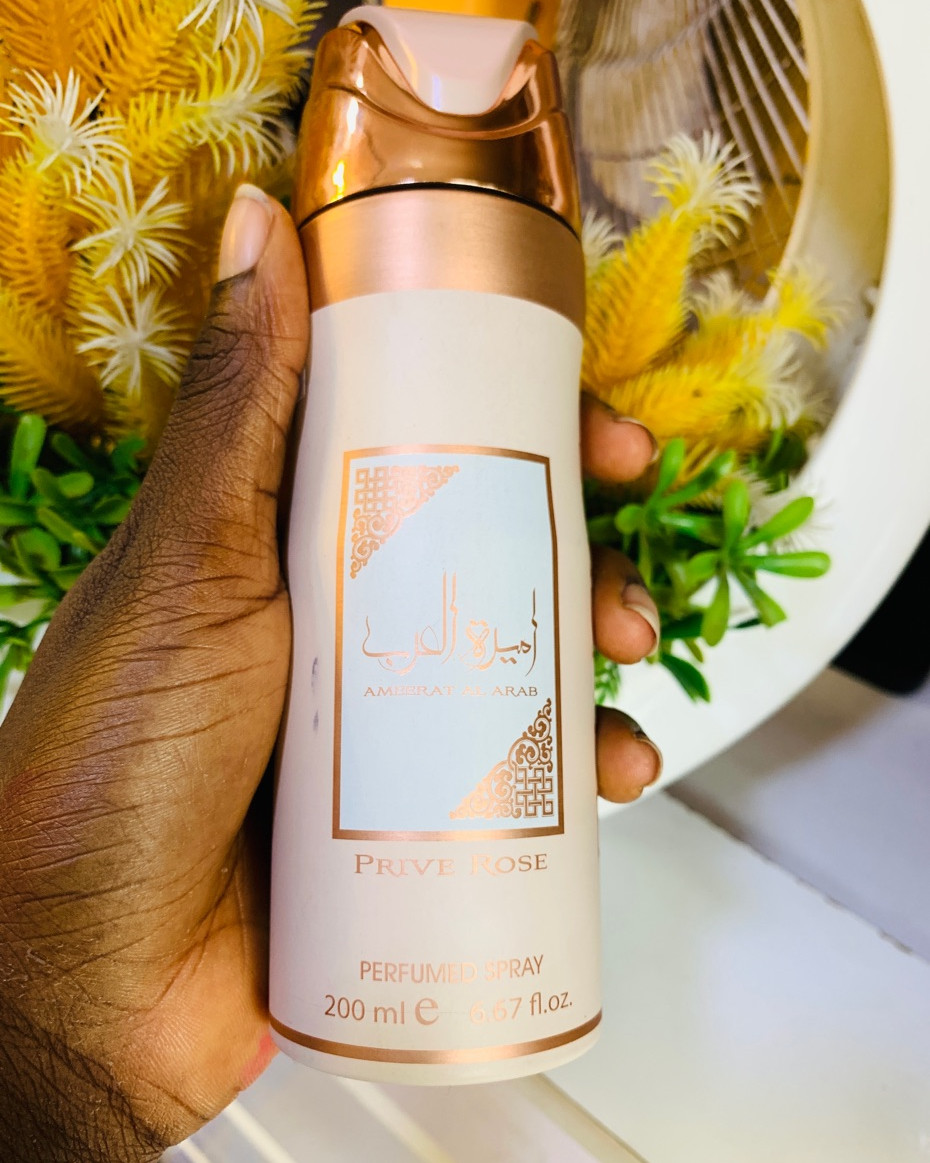 Ameerat Al Arab Prive Rose Perfumed spray 200ml Princess of Arabia - Technical View