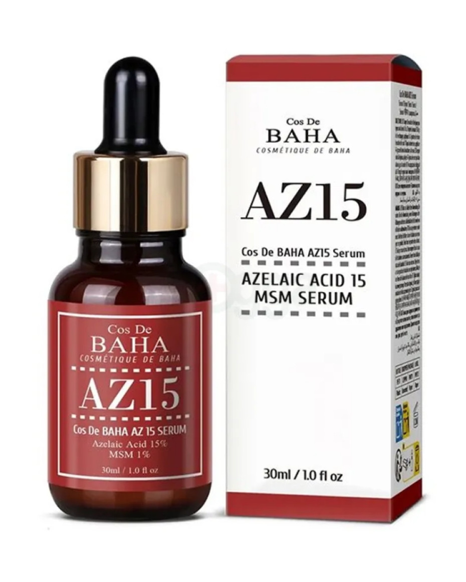 Cos De BAHA AZ15 Azelaic Acid 15% MSM Serum 30ml | Miwabeautystore